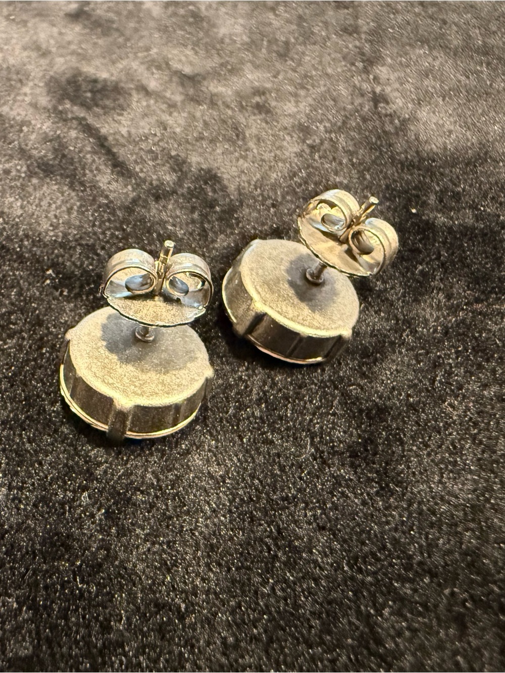 Sabika Blush Crystal Stud Earrings - Picture 6 of 6